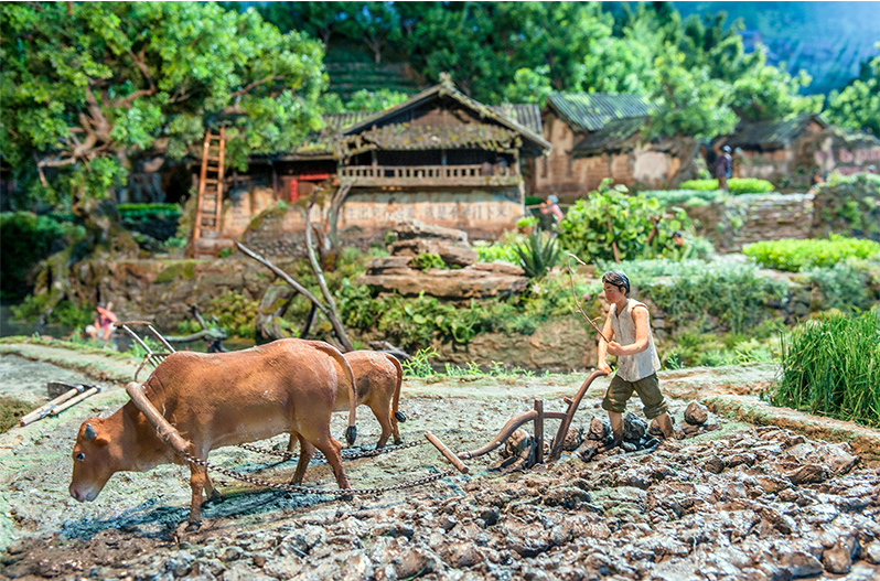 博物馆微缩场景