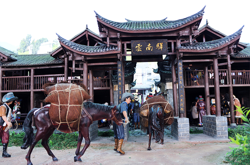 博物馆微缩场景 